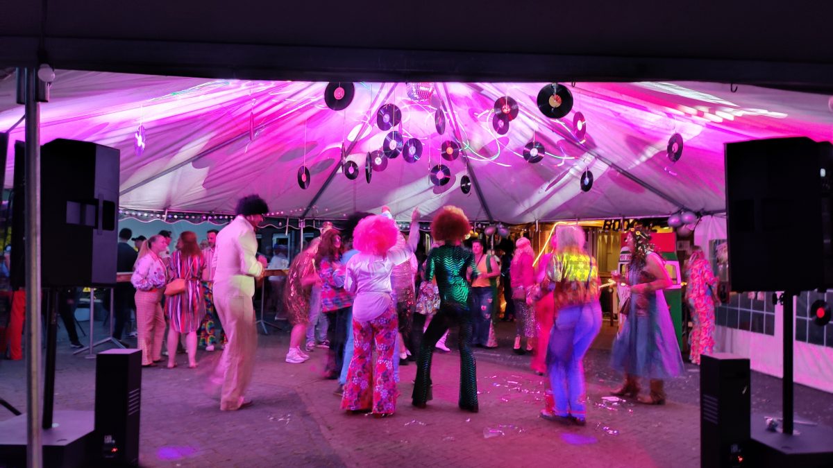 Thema party DJ Arnold Mulder