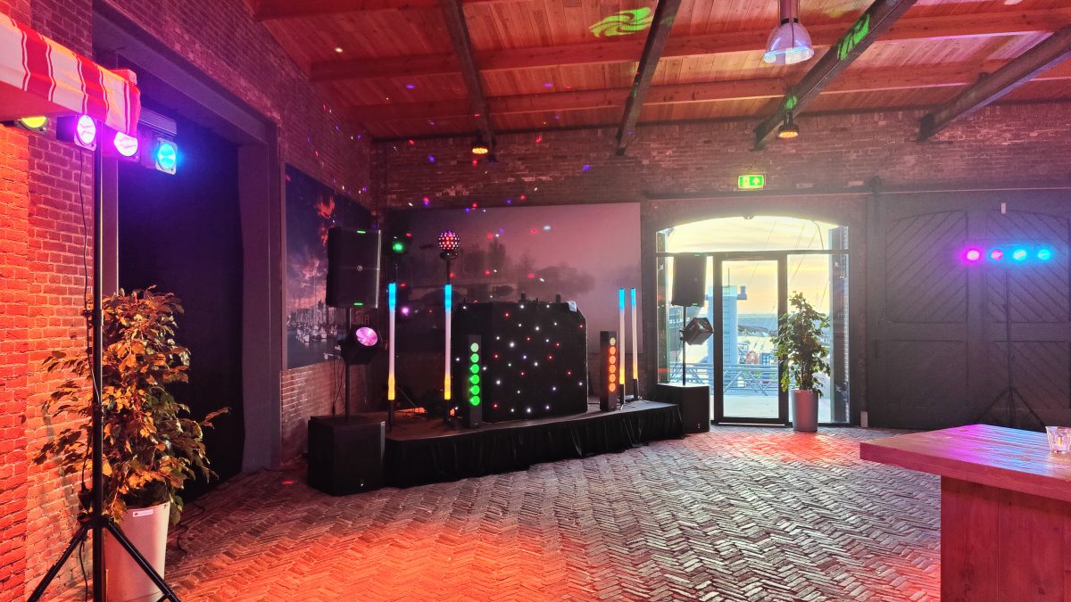 DJ Service Arnold Mulder Setup Harlingen