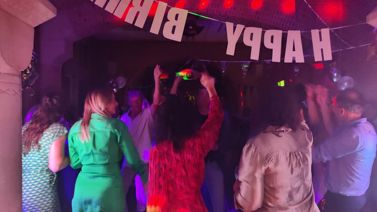 Verjaardag Grou DJ Arnold Mulder